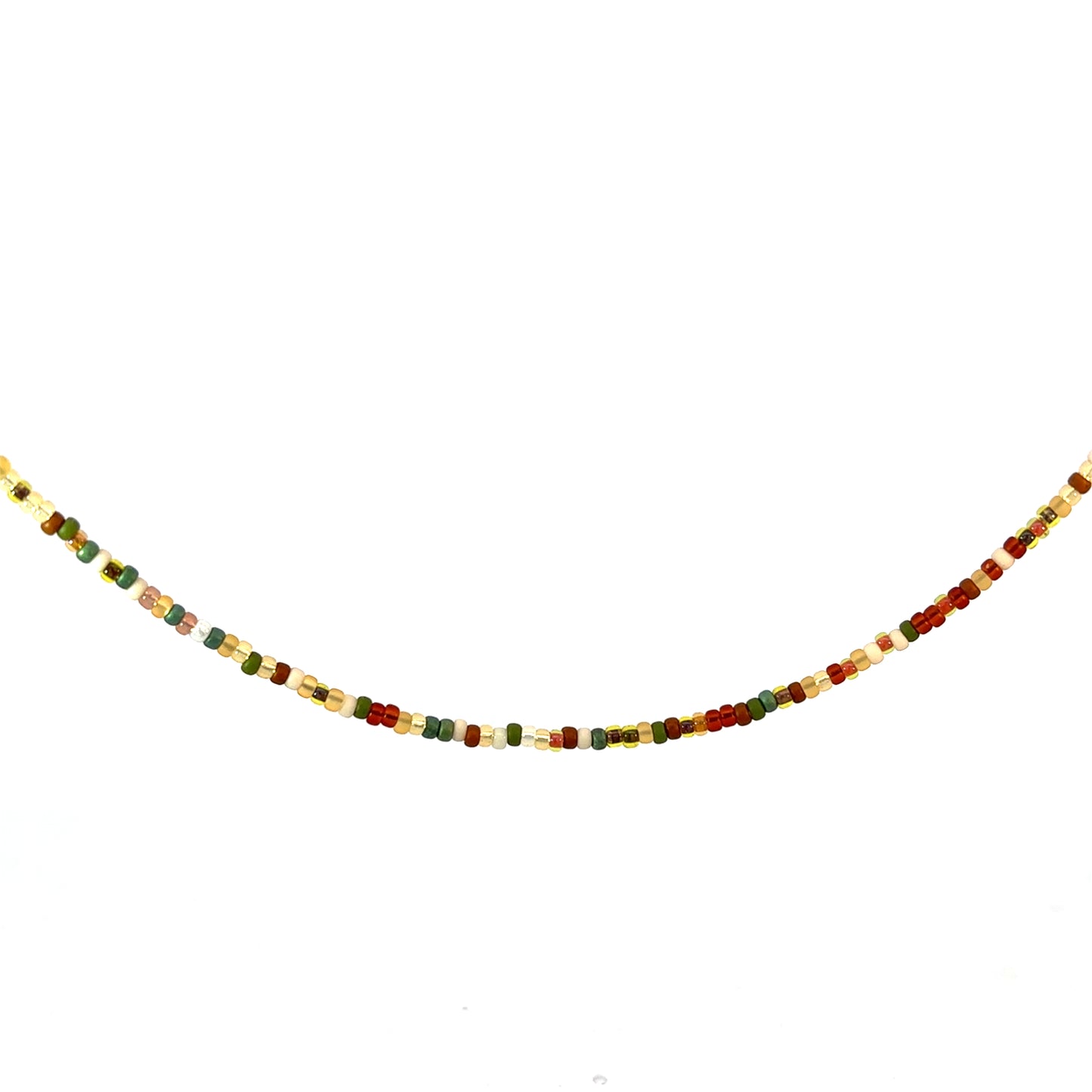 Spruce Beaded Necklace