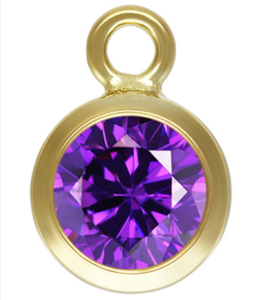 Birthstone Charm