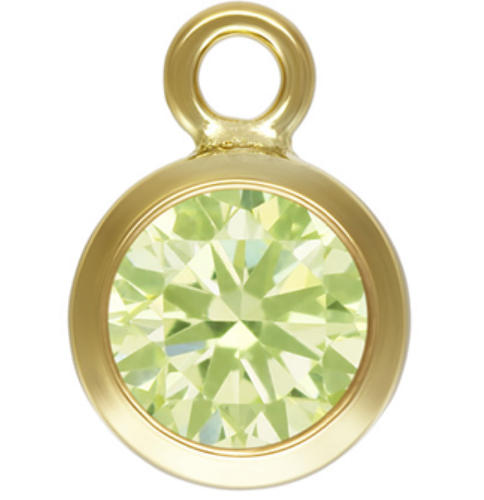 Birthstone Charm
