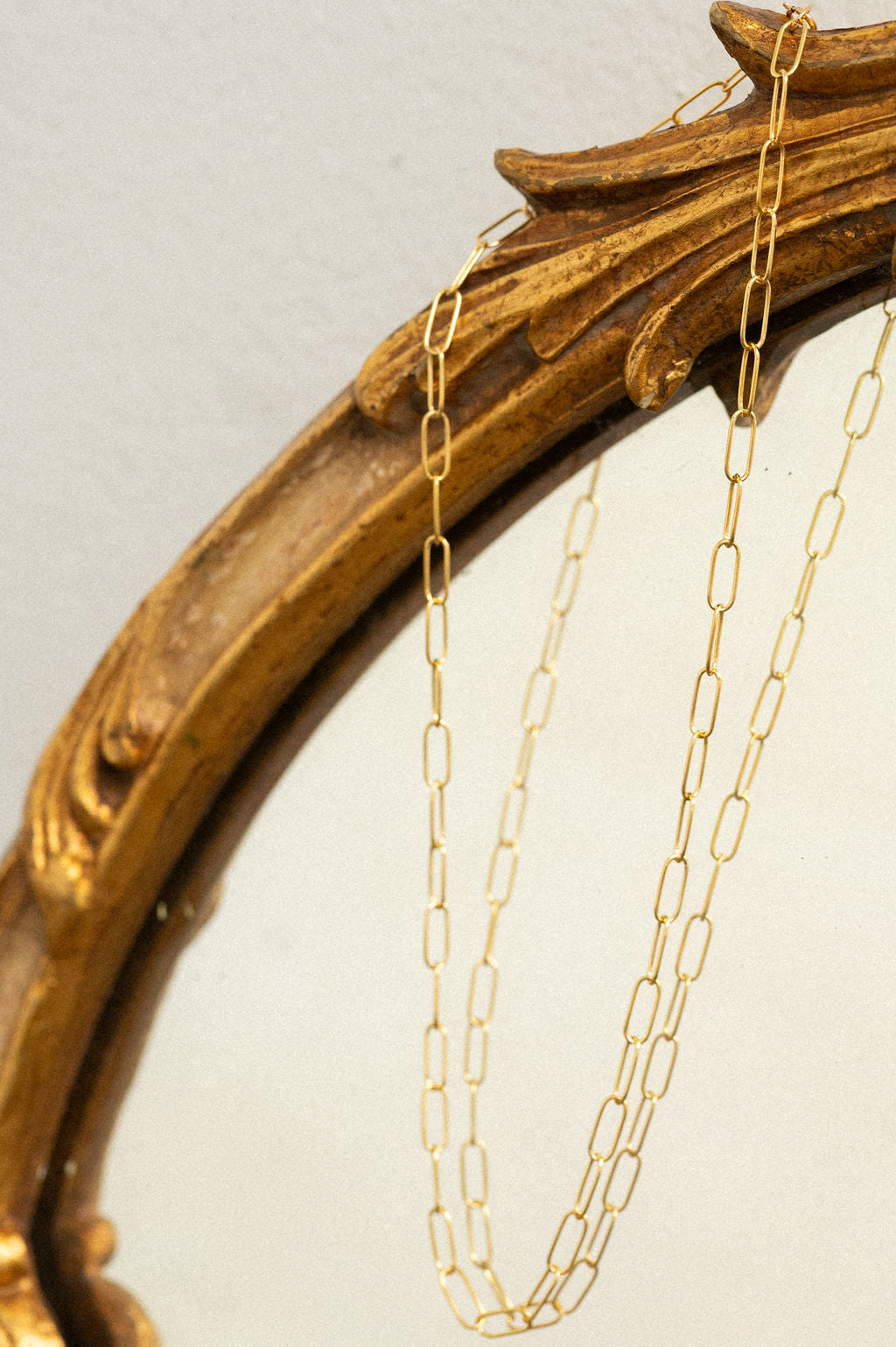 Thick Paperclip Chain