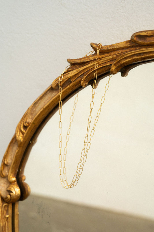 Thick Paperclip Chain