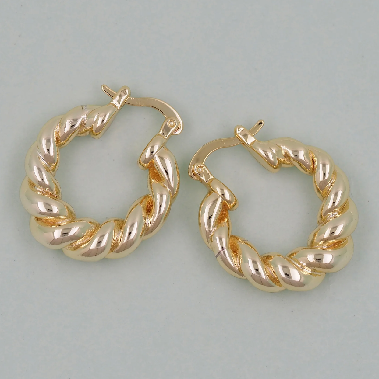 Big Twist Hoops