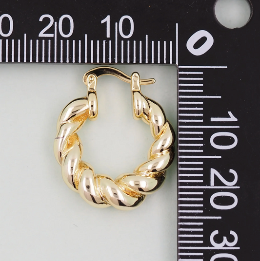 Big Twist Hoops