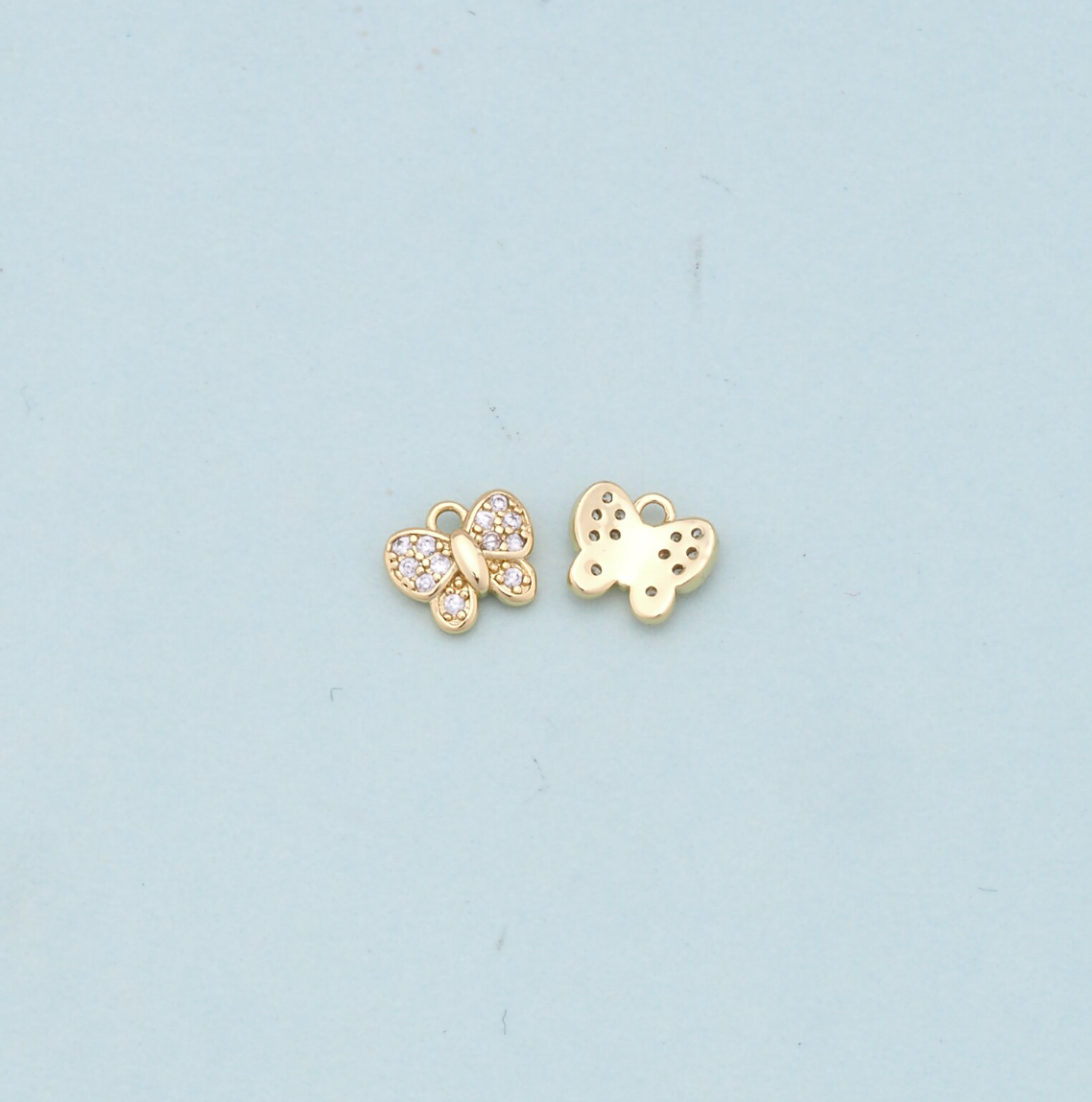 Sparkle Butterfly Charm