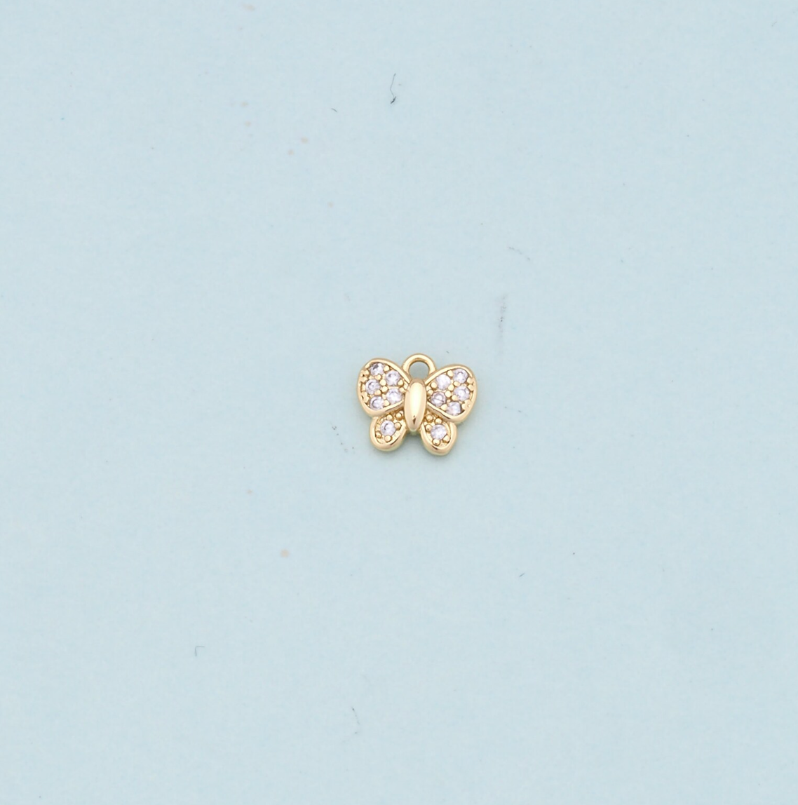 Sparkle Butterfly Charm
