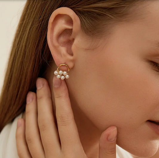 Pearl Nest Studs