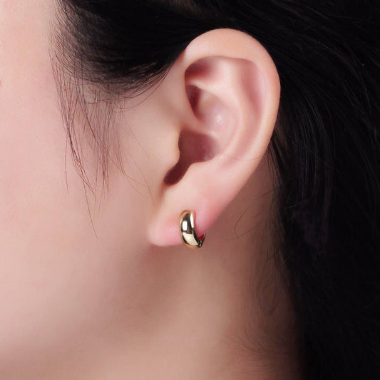 Teeny Hoops