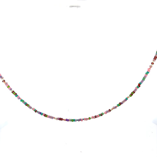Fairy Garden Beaded Necklace