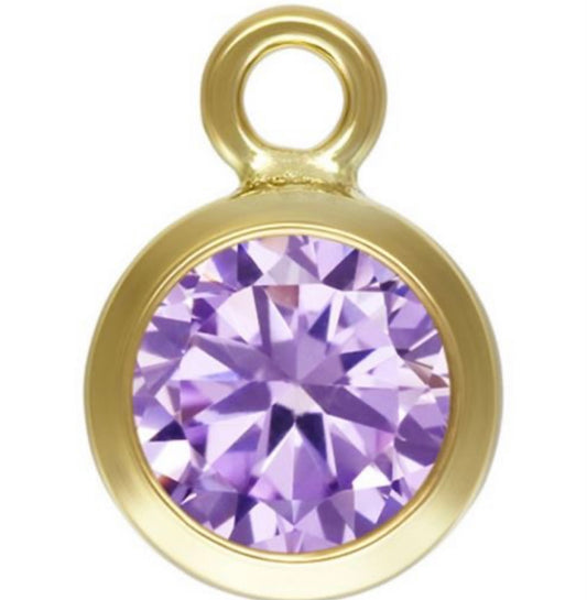 Birthstone Charm