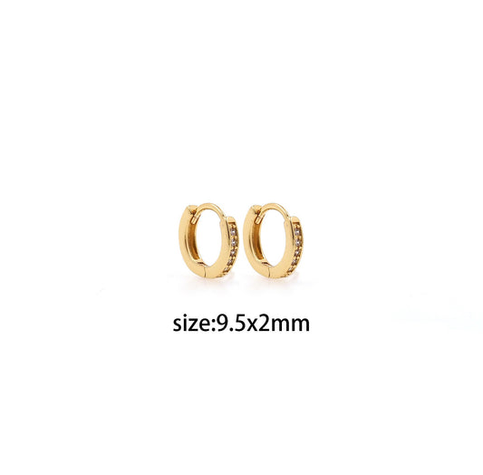 Tiny Shimmer Hoop