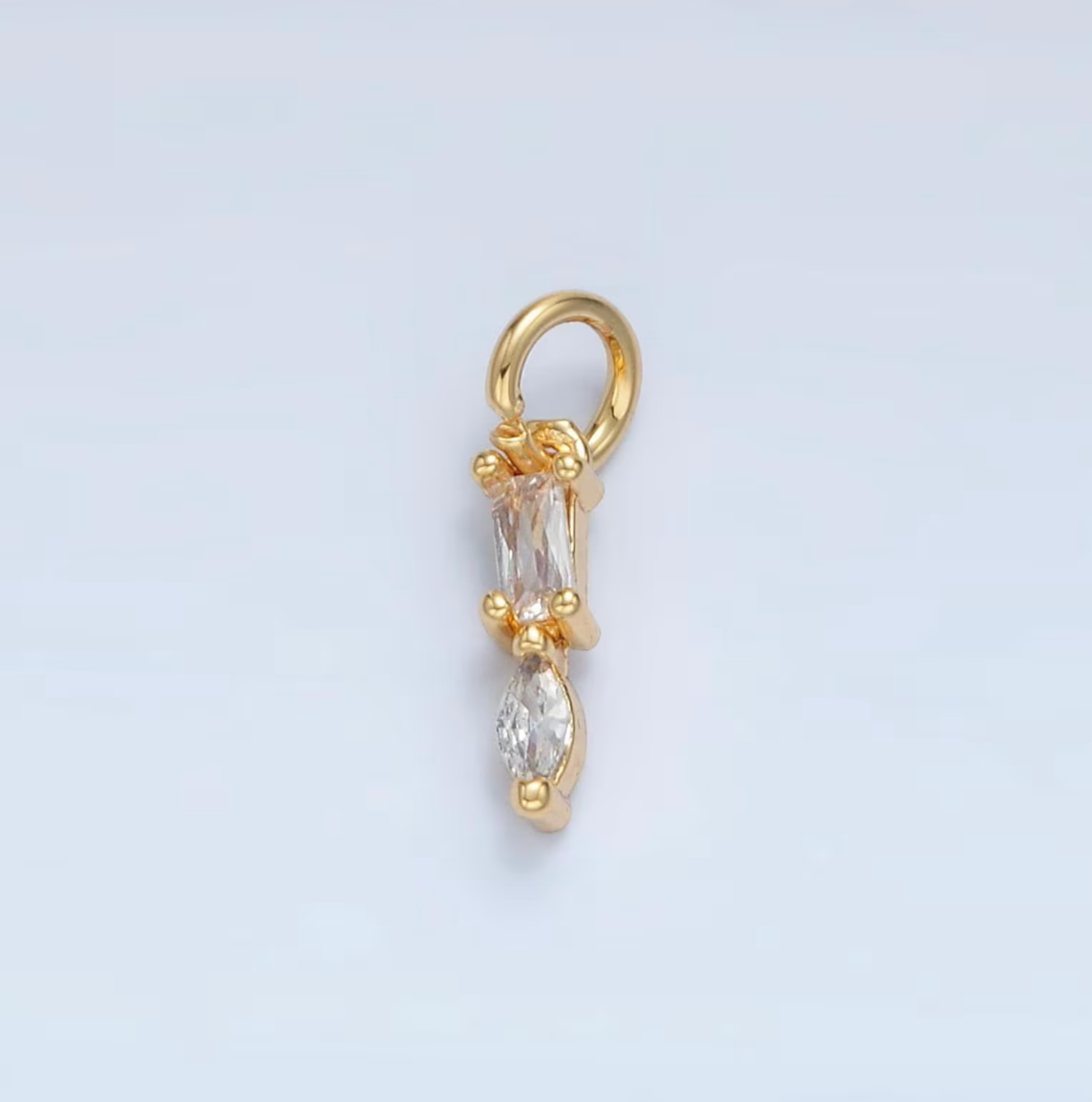 Tiny Baguette Charm