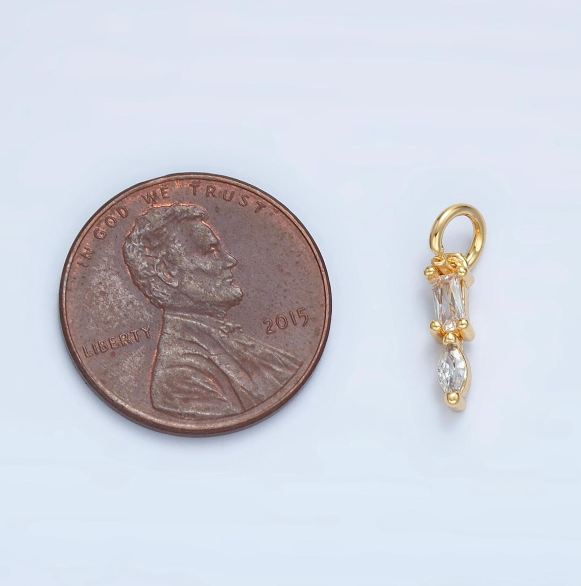 Tiny Baguette Charm