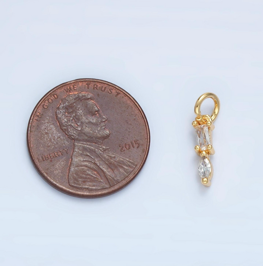 Tiny Baguette Charm