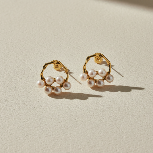 Pearl Nest Studs