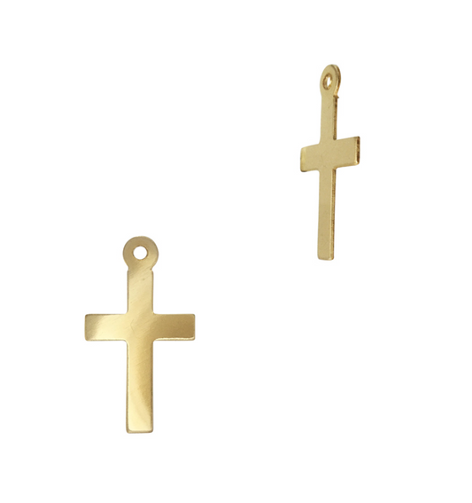 Flat Cross Charm
