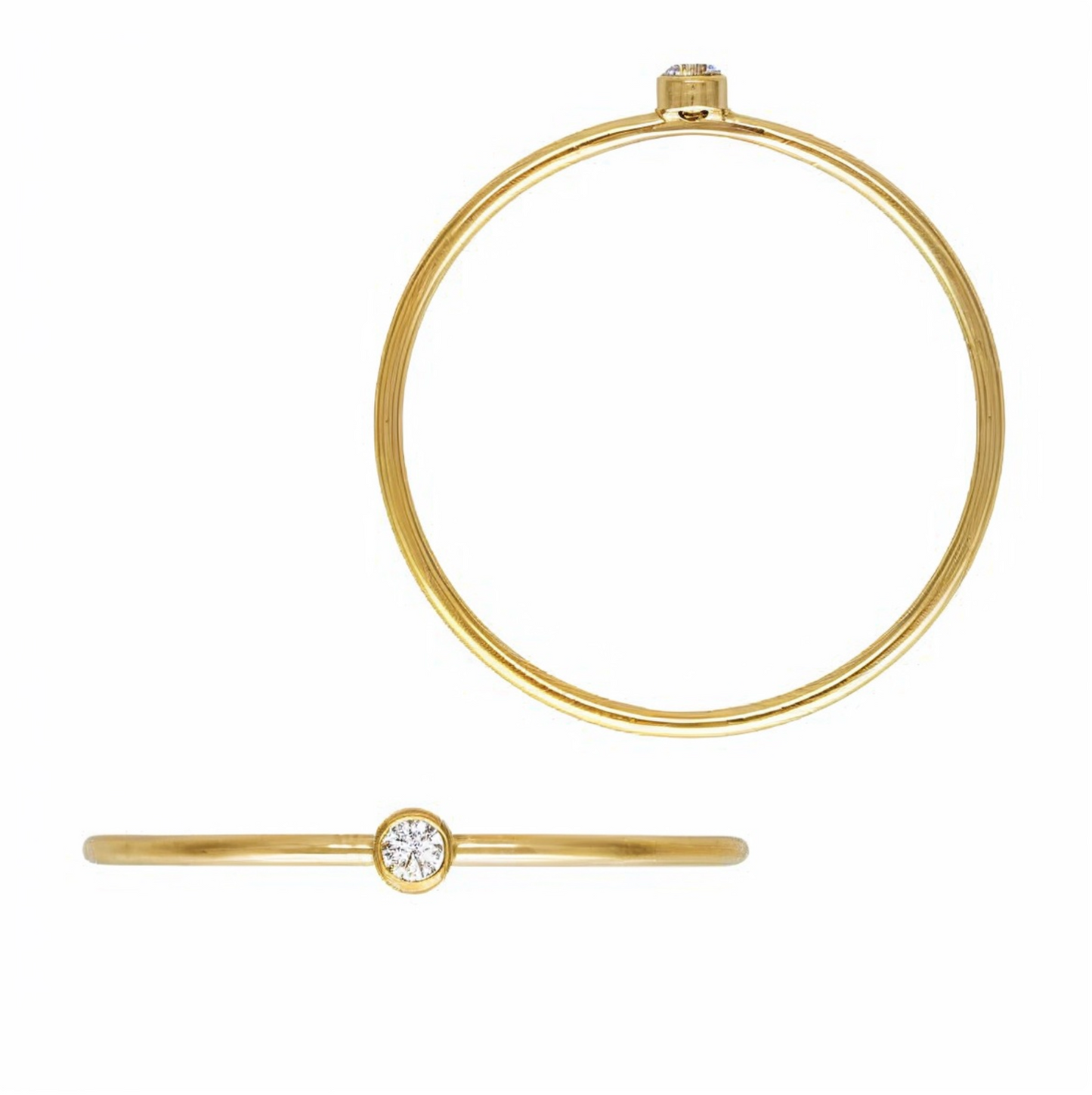 Bezel Stacking Ring