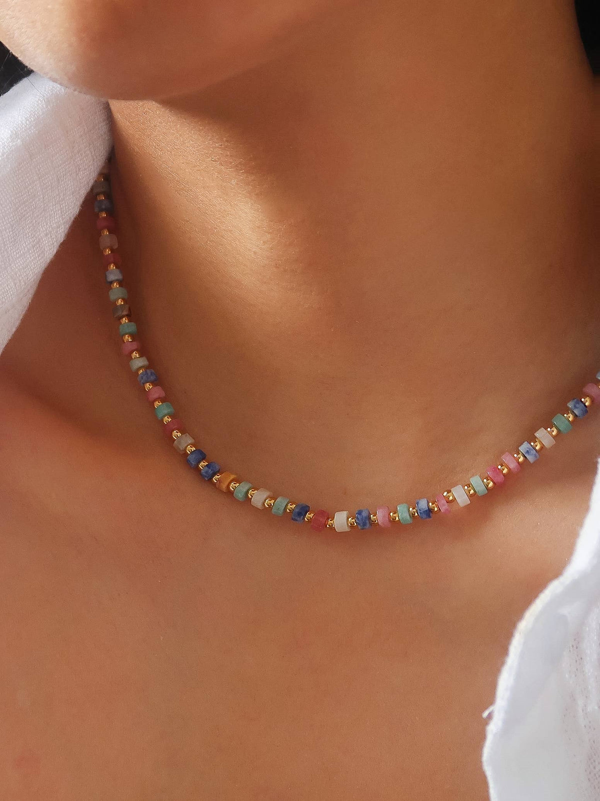Lyla Beaded Necklace